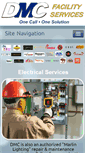 Mobile Screenshot of dmcfacilityservices.com